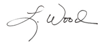 Laura Wood's signature