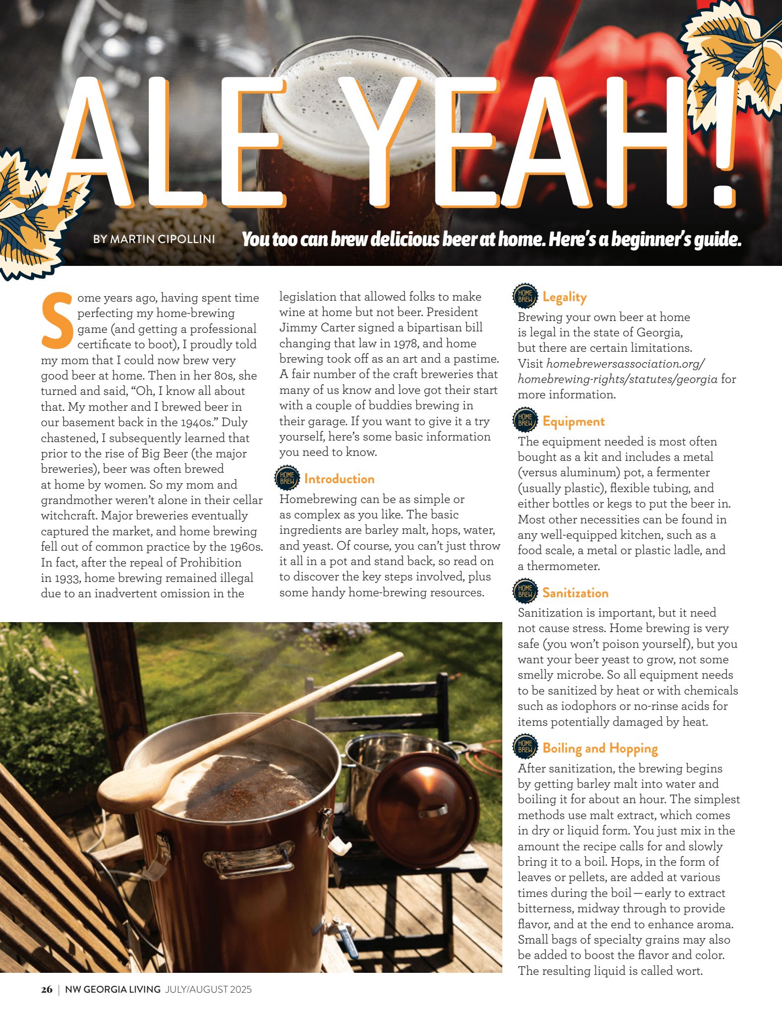 Ale Yeah Decatur Logo FEATURED ARTICLE – Ale Yeah! – Northwest Georgia Living